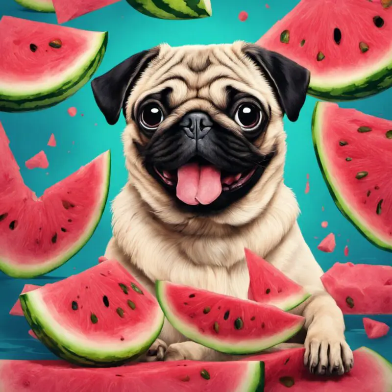 Can pugs eat watermelon