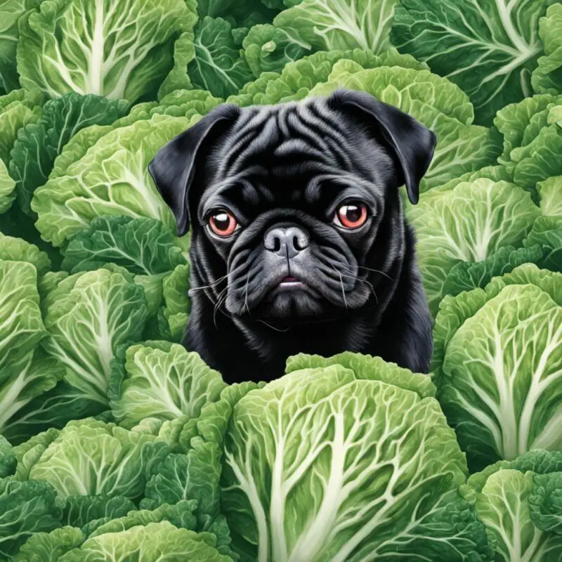 can pugs eat Cabbage