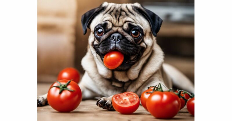 can pugs eat tomatoes