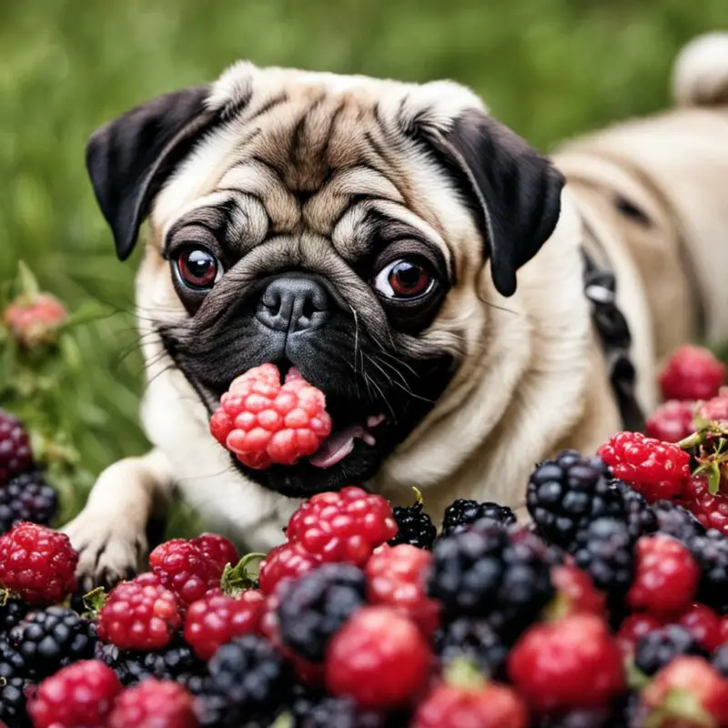 Can Pugs Eat Blackberries