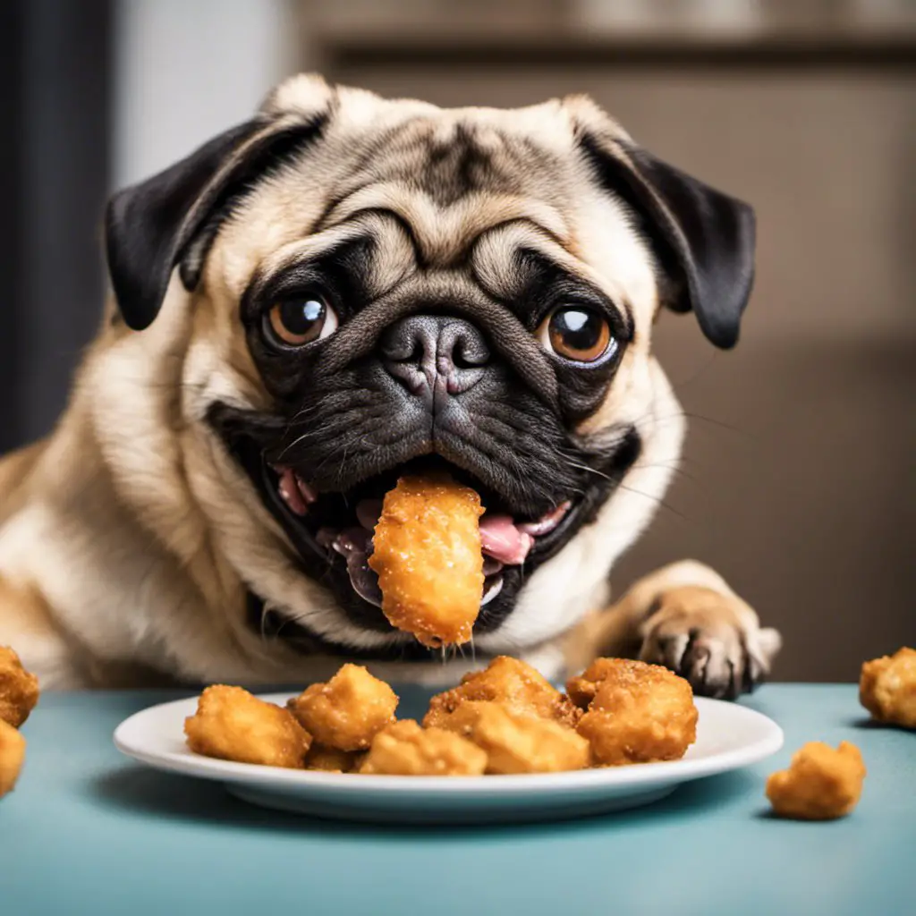 Can Pugs Eat Chicken Nuggets