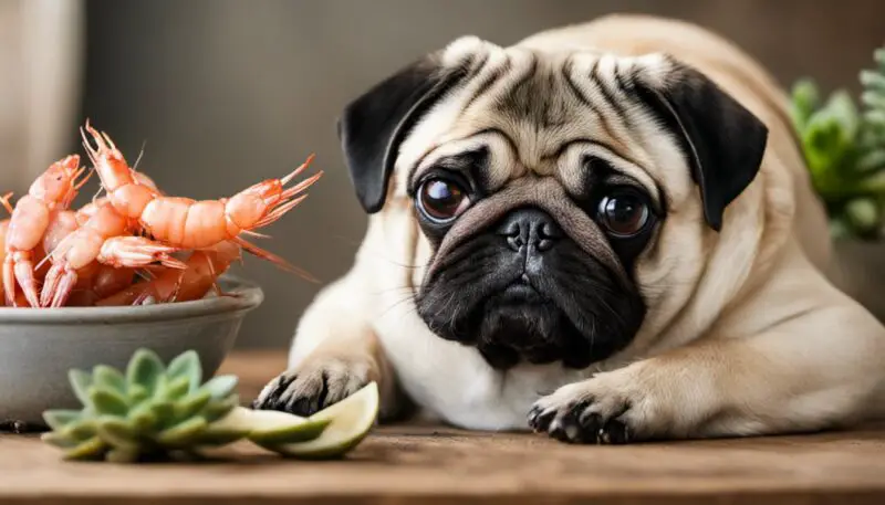 Can Pugs Eat Shrimp