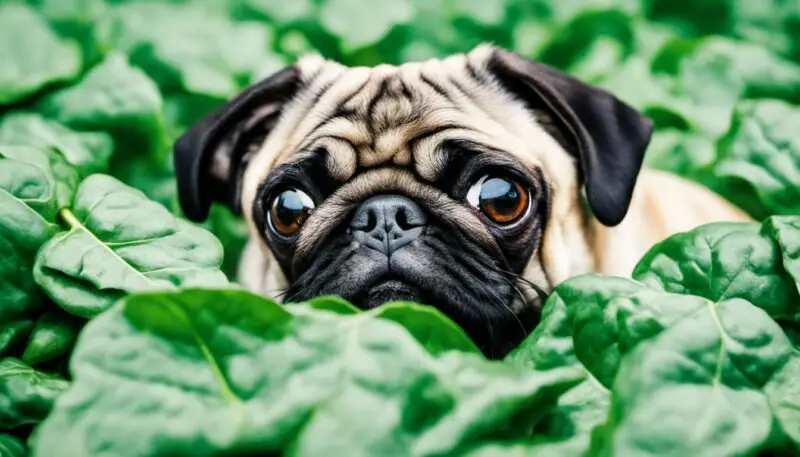 Can Pugs Eat Spinach