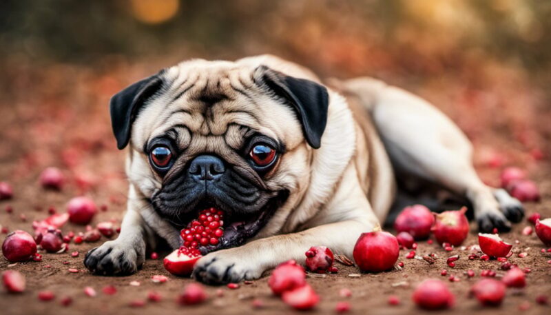 Can Pugs Eat Pomegranate