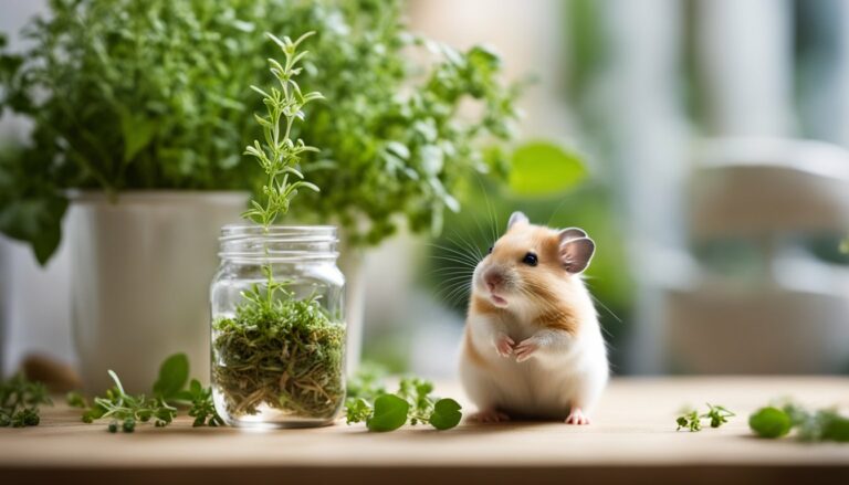 Can Hamsters Eat Thyme?